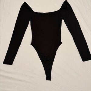 Princess Polly Elegant Black Bodysuit